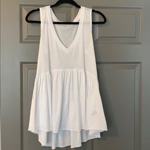 T.la peplum style tank